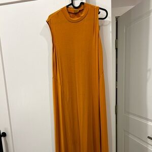 Uniqlo saffron tunic dress
